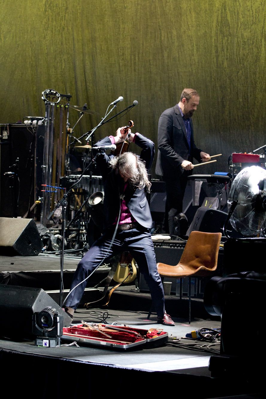 El show de Nick Cave en el Estadio Malvinas Argentinas.