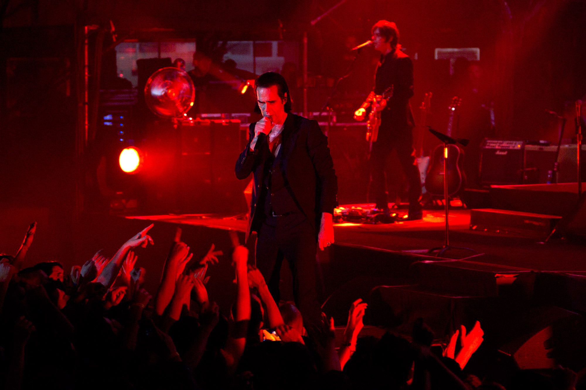 El show de Nick Cave en el Estadio Malvinas Argentinas.