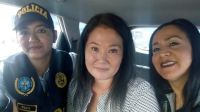 Keiko Fujimori selfie detenida 20181011