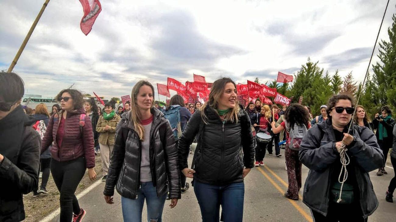 Las organizadoras hablan de unas 50 mil concurrentes.