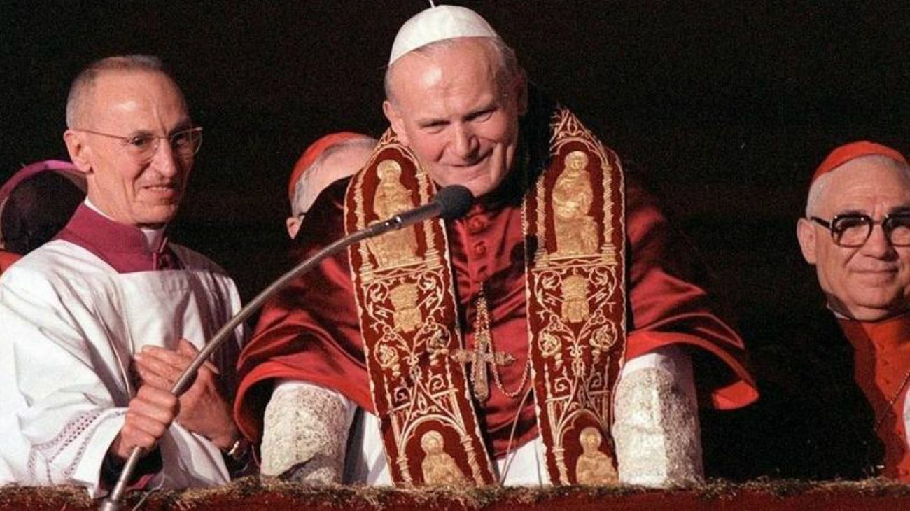 Electo el 16 de octubre de 1978, el polaco Karol Wojtyla fue el primer papa no italiano en 300 años.