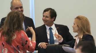 Daniel Lipovetzky, se mostró satisfecho luego de la reunión de comisión.