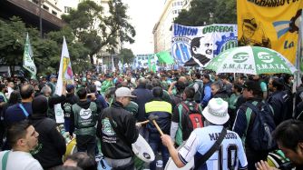 La UOM y la CGT marchan al Congreso