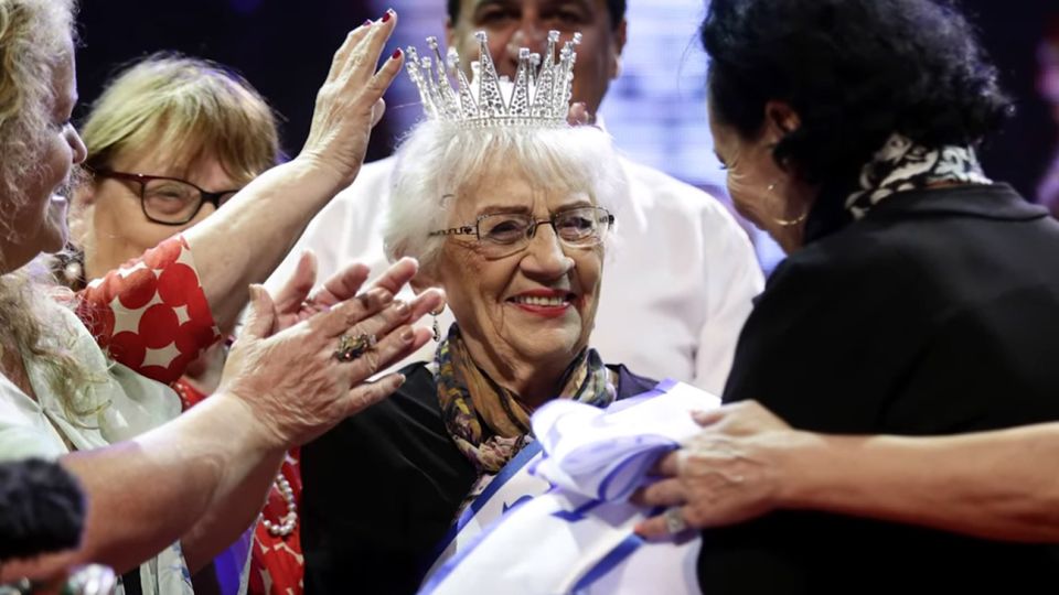 Tova Ringer, y es la ganadora del controvertido concurso de belleza “Miss Sobreviviente del Holocausto”.
