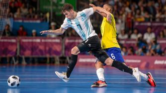 argentina brasil futsal juegos juventud telam perfilcom