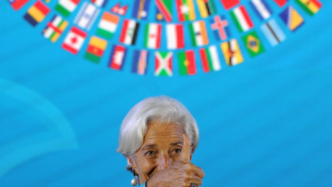 Managing Director of the International Monetary Fund Christine Lagarde.