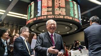 Hong Kong Stock Exchange. bolsa china