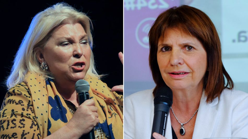 Elisa Carrió y Patricia Bullrich 10182018