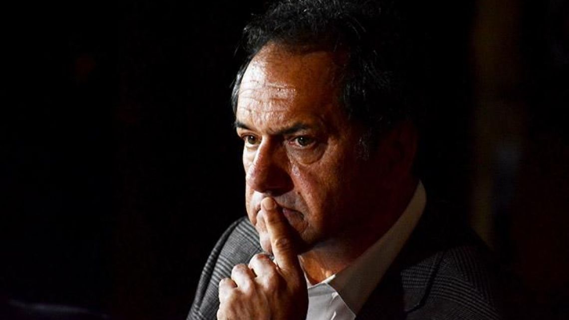 Former Buenos Aires province governor Daniel Scioli.