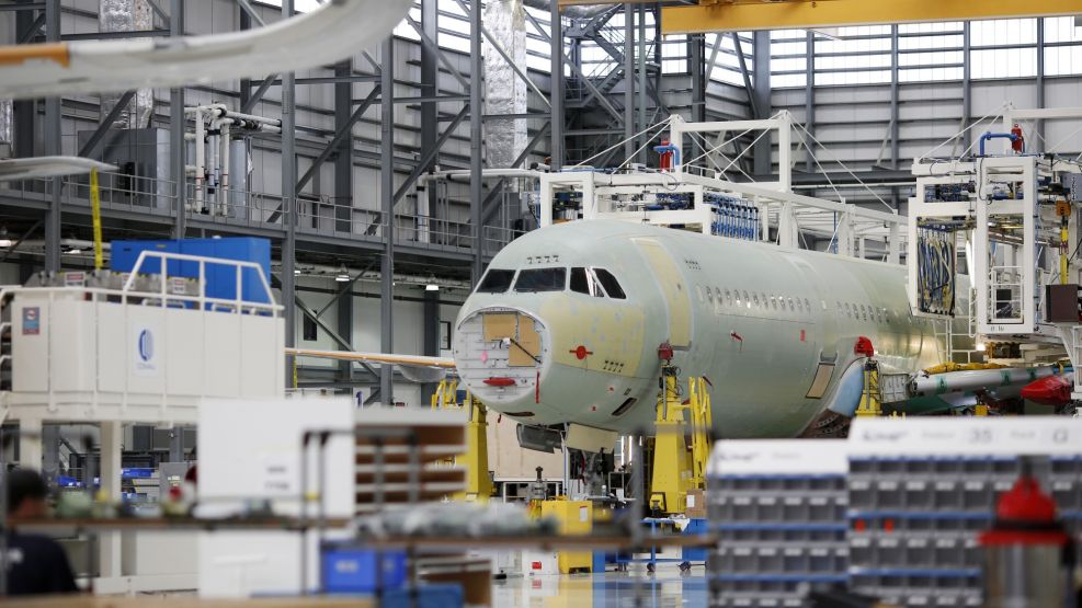 Inside The Airbus SE Assembly Facility Ahead Of Durable Goods Figures 