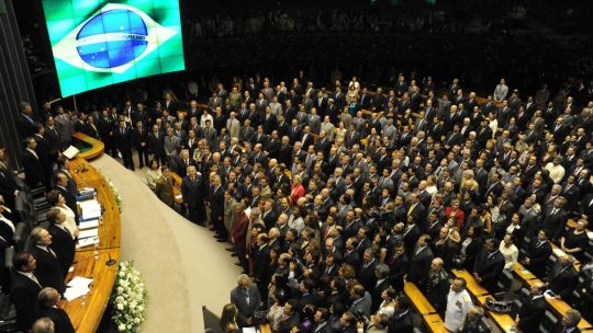 Reunidos. La Cámara baja tiene 513 bancas: 51 serán del PSL, del candidato ultraderechista.