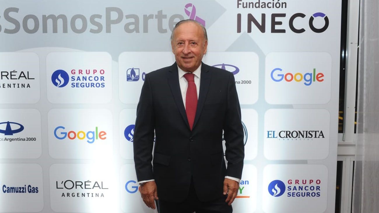 El empresario Mauricio Filiberti, propietario de Transcolor, durante Cena Anual de la Fundación INECO en el Yatch Club de Puerto Madero.