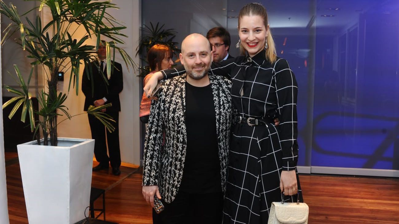 El productor teatral José María Muscari en la Cena Anual de la Fundación INECO.