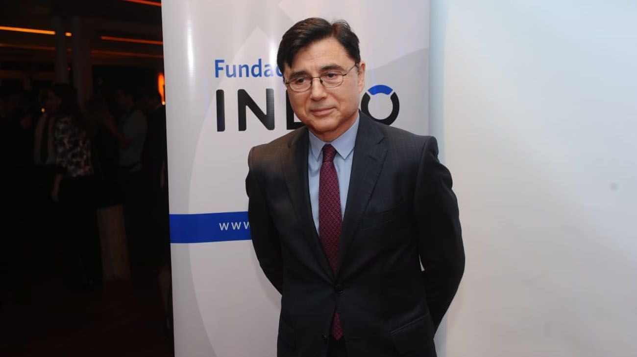 El CEO de Perfil Network, Jorge Fontevecchia, durante la Cena Anual de la Fundación INECO.