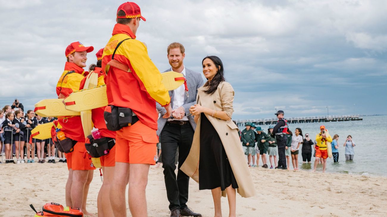 El príncipe Enrique y Meghan llegaron la semana pasada a Sídney, en la primera etapa de un viaje de 16 días por el Pacífico, su primera gran gira por el extranjero desde su boda, en mayo.