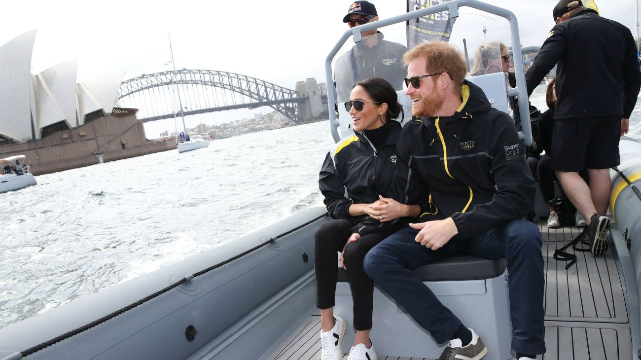 El príncipe Enrique y Meghan llegaron la semana pasada a Sídney, en la primera etapa de un viaje de 16 días por el Pacífico, su primera gran gira por el extranjero desde su boda, en mayo.