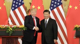 reunion del presidente de Estados Unidos, Donald Trump, con su homólogo chino, Xi Jinping