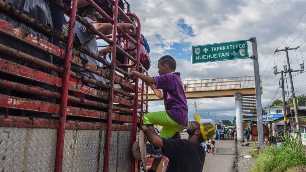 caravana migrantes honduras mexico