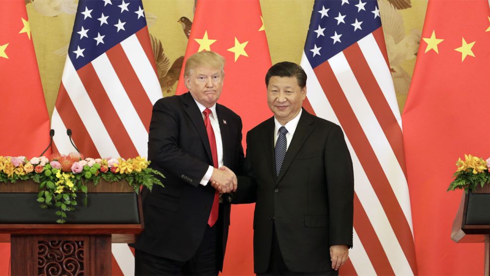 reunion del presidente de Estados Unidos, Donald Trump, con su homólogo chino, Xi Jinping