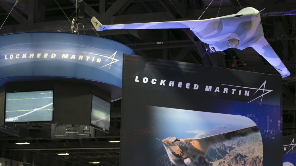 Exhibit Hall Views Of The AUVSI Drone Conference