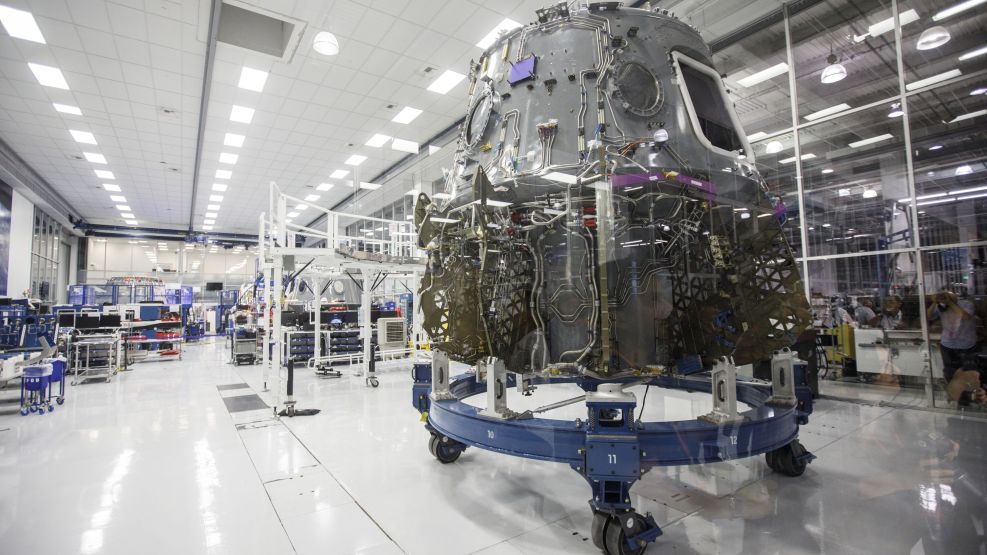 Commercial Crew Program Astronaut Visit At SpaceX Headquarters 