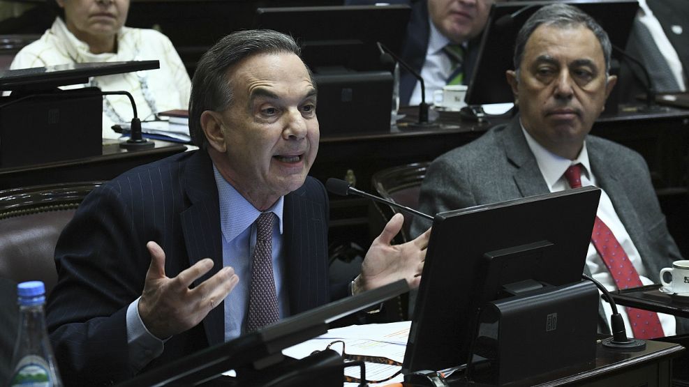 Miguel Ángel Pichetto, senador del PJ.