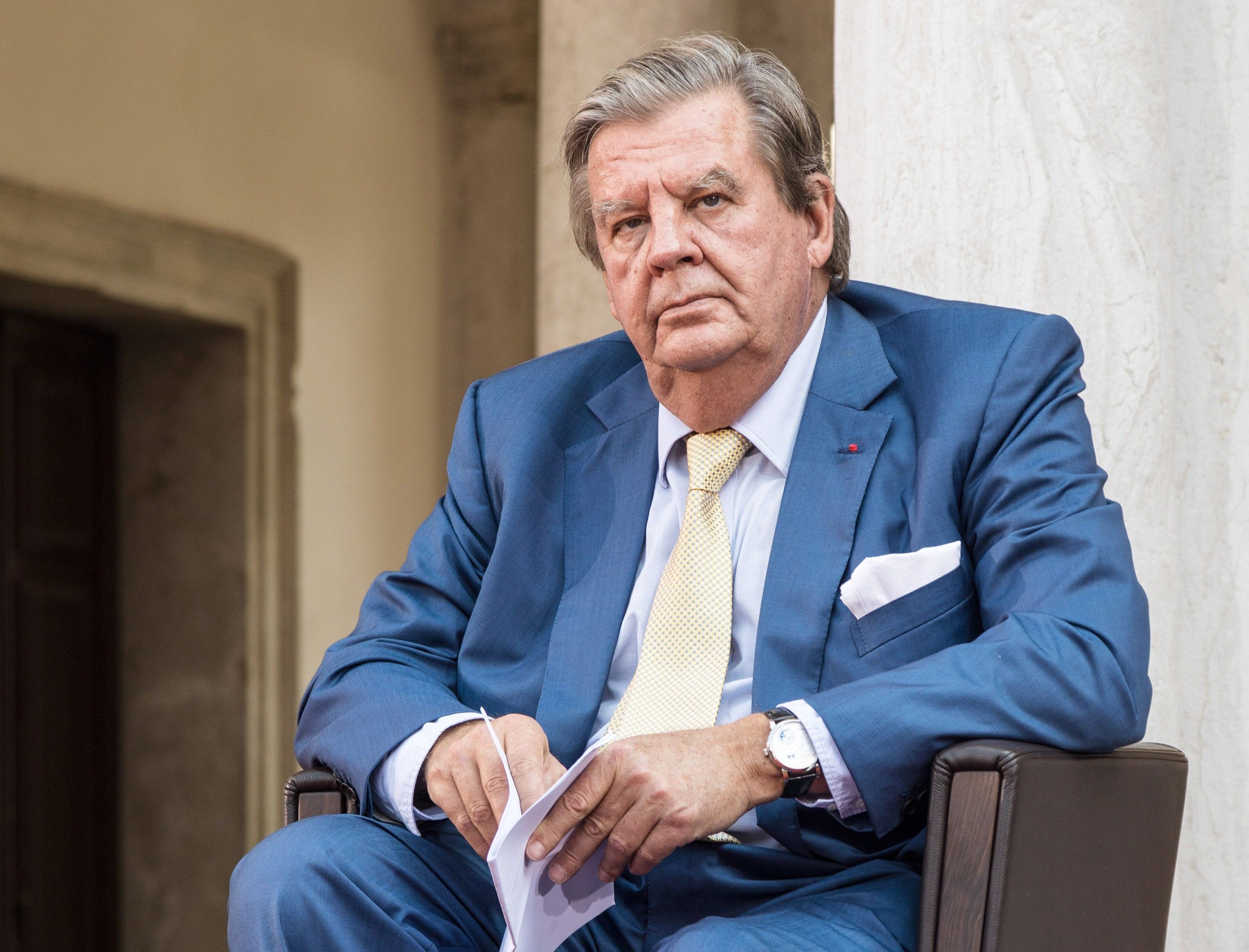 Cie Financiere Richemont SA Chairman Johann Rupert Opens "Homo Faber: Crafting a More Human Future" Exhibition