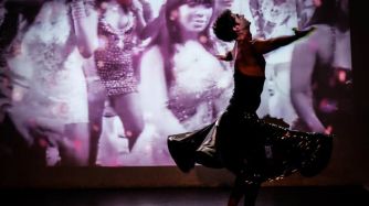Ezequiel Barrios en el unipersonal de danza