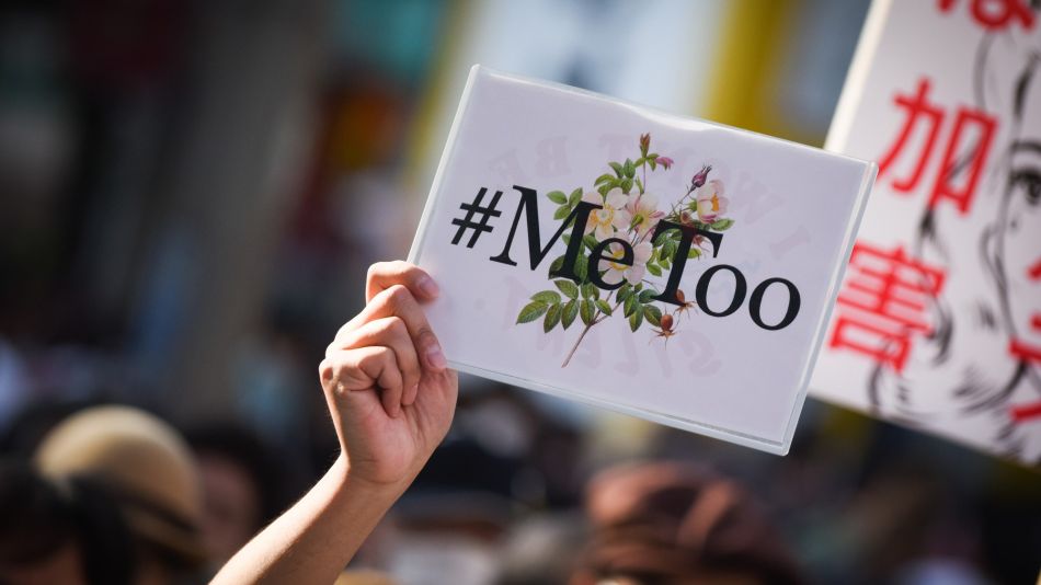 Women's Rally Against Sexual Harassment As Allegation Against Japan Official Troubles Administration