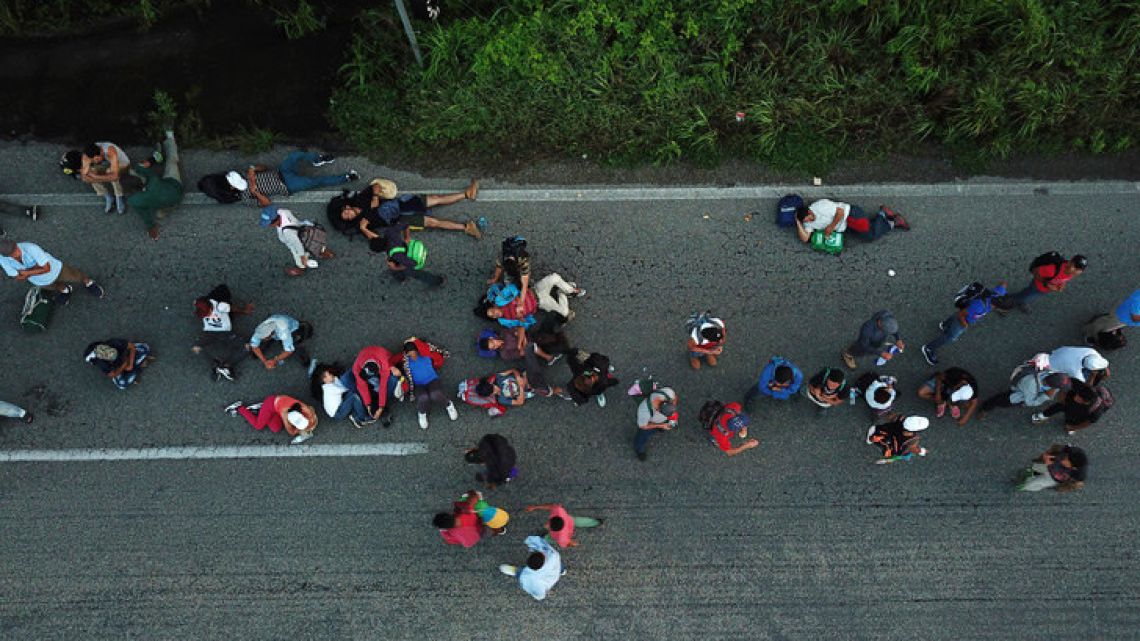Migrants from Venezuela.