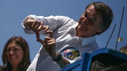 Jair Bolsonaro, en campaña