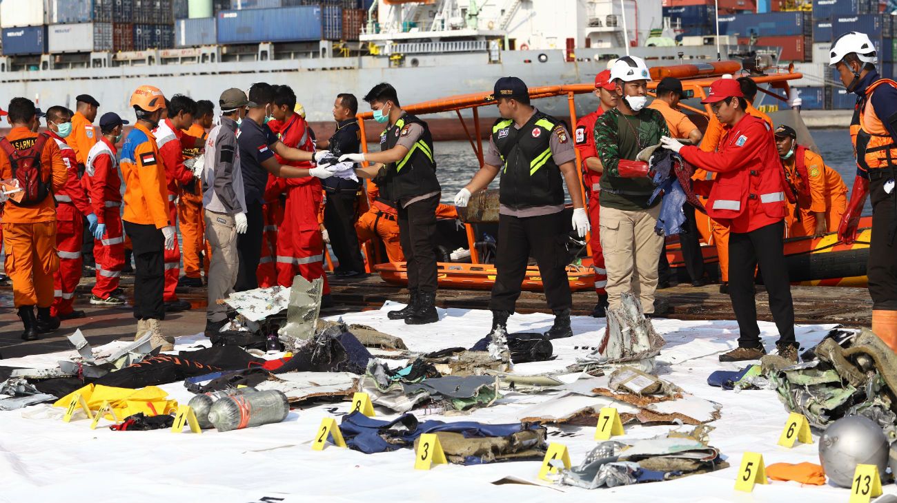 El accidente ocurrió cerca de la costa de la Isla de Java.