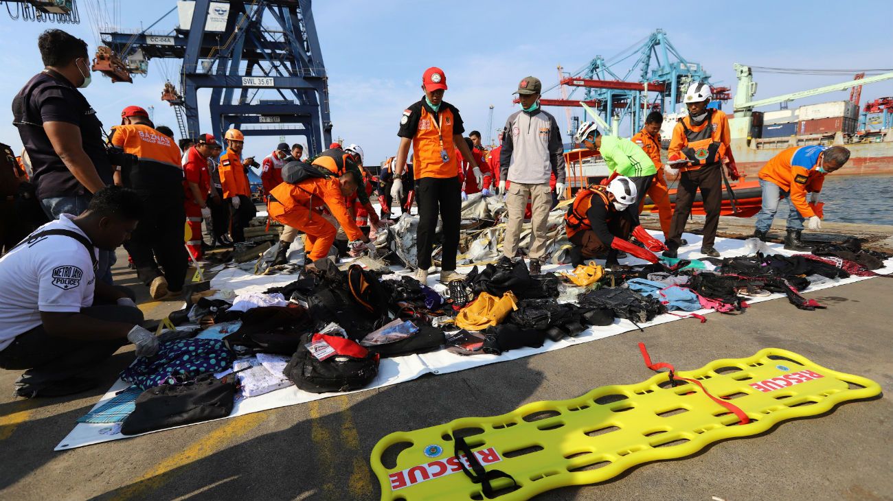 El accidente ocurrió cerca de la isla de Java.