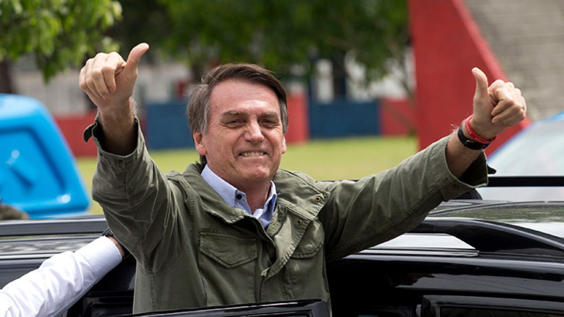 Jair Bolsonaro, Brazil's new president-elect.