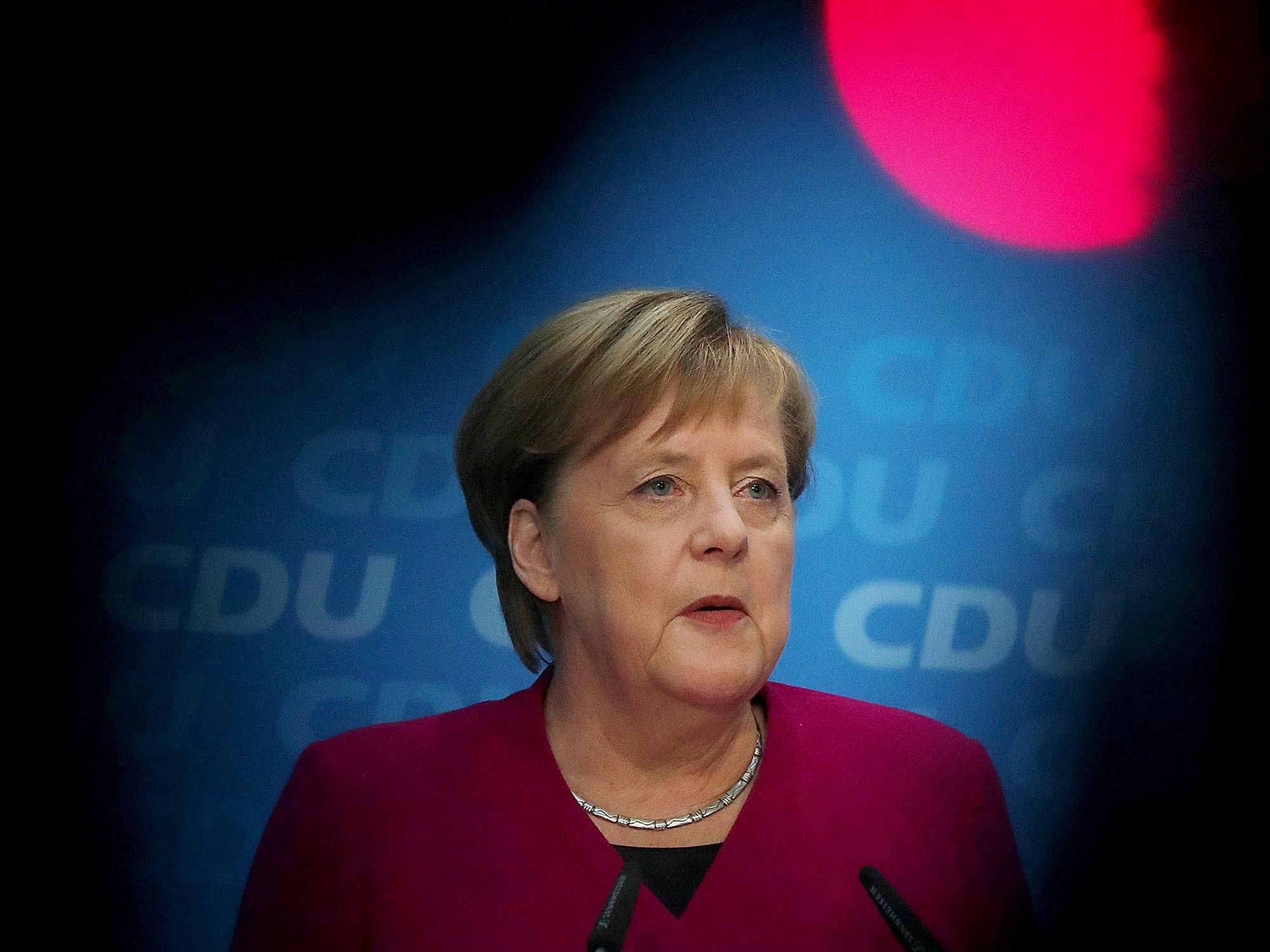 Germany's Chancellor Merkel Said to Quit as Party Chief As Her Chancellorship Wobbles