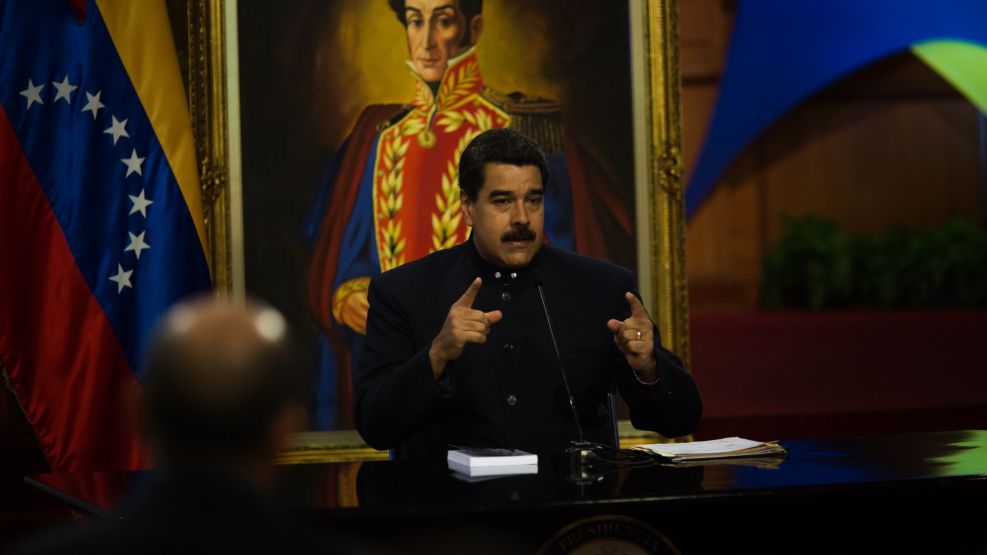 President Maduro Holds News Conference Amid U.S. Sanctions 