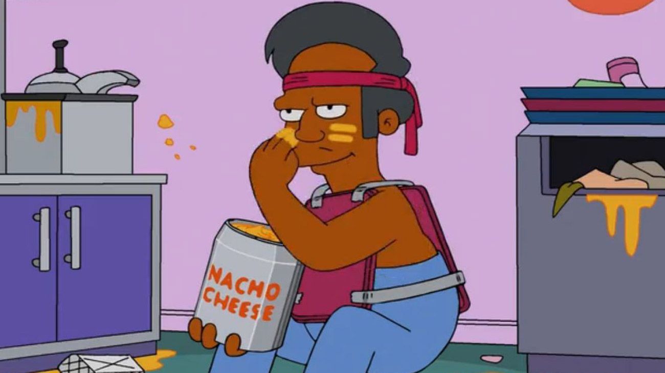 Apu Nahasapeemapetilon, el histórico personaje de la serie animada Los Simpson, podría quedar afuera de la misma en la próxima temporada.