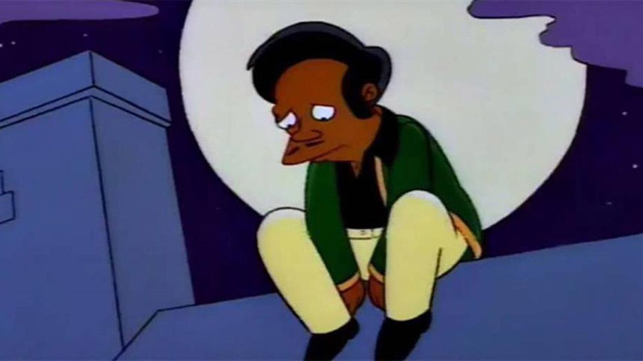 Apu, el entrañable personaje que podría quedar fuera de la nueva temporada de Los Simpson.