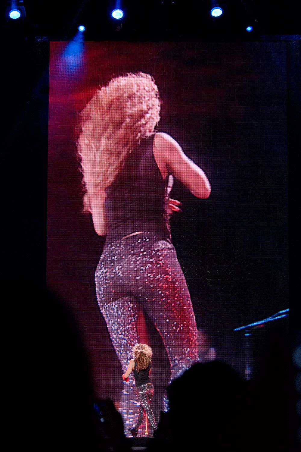 El show de Shakira en Buenos Aires.