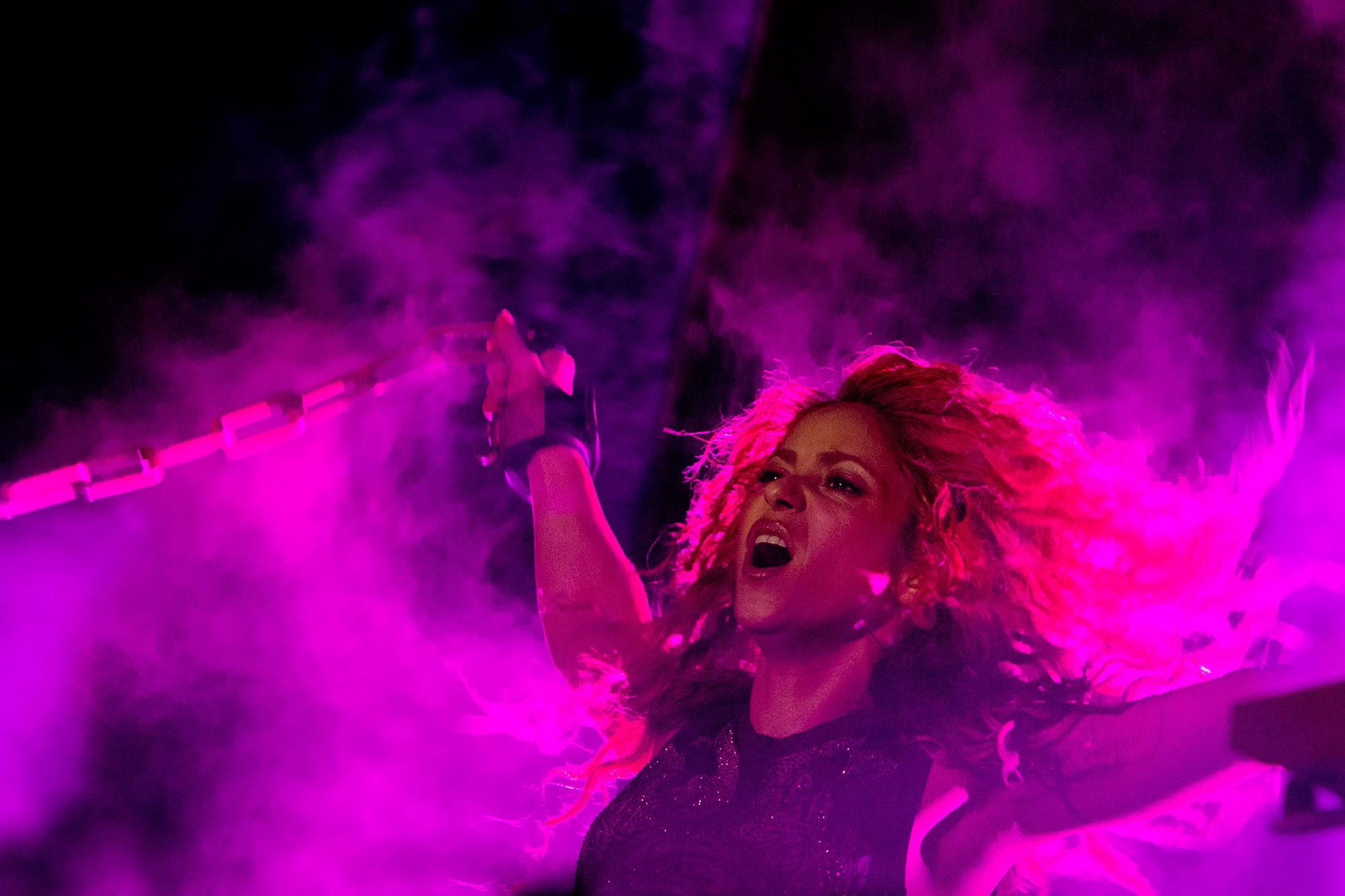 El show de Shakira en Buenos Aires.