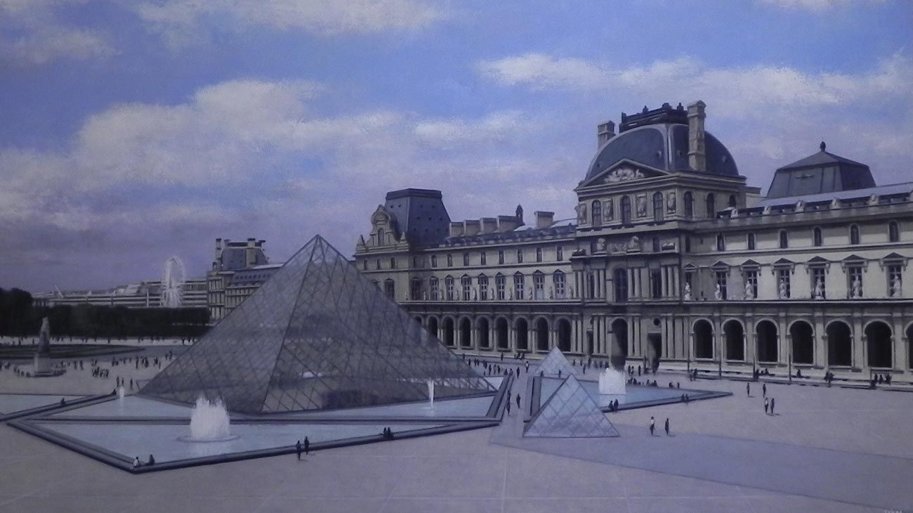 El Museo del Louvre, de Guillermo Bekes.