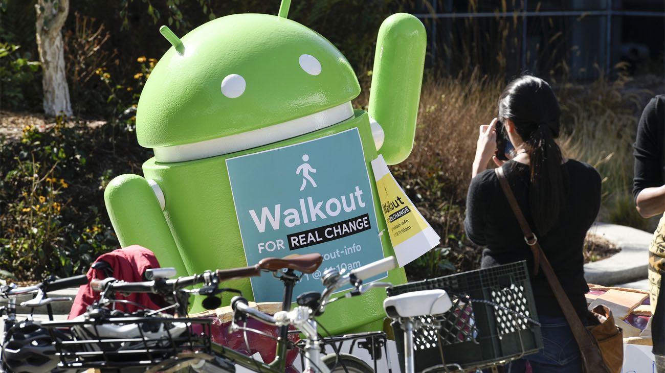 La protesta de los trabajadores de Google