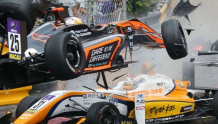 Violento accidente en la Fórmula 3