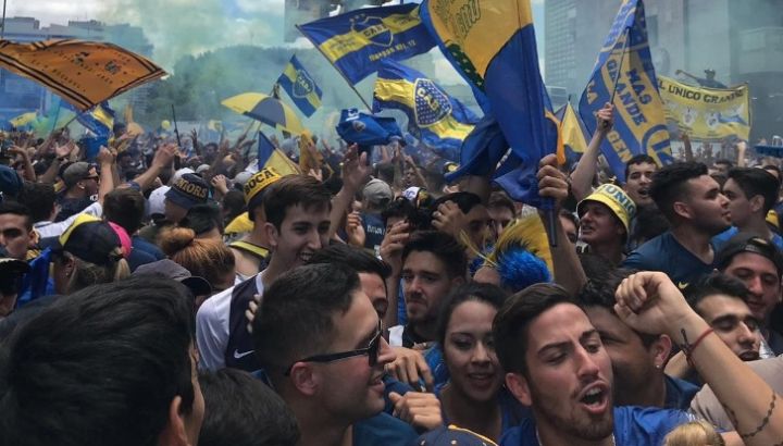 banderazo Boca hinchas_20182411