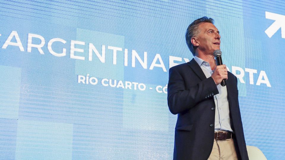Mauricio Macri, en Córdoba.