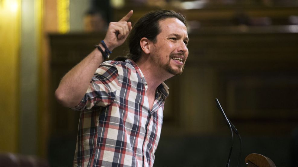 Pablo Iglesias, líder del partido Podemos