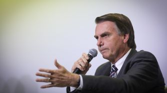 Brazilian Presidential Candidates Hold Interviews During An Event
