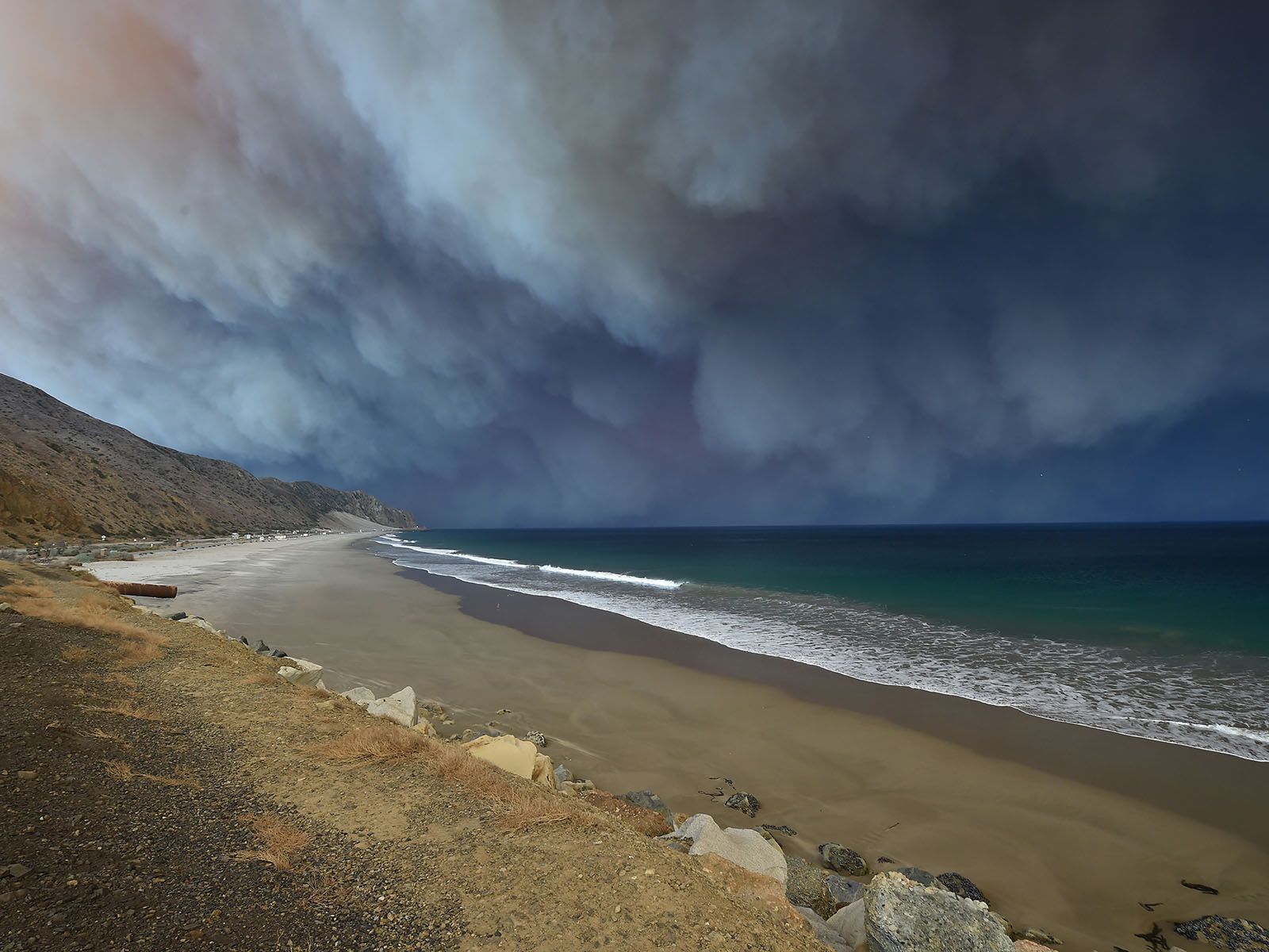 Incendios masivos en Estados unidos.