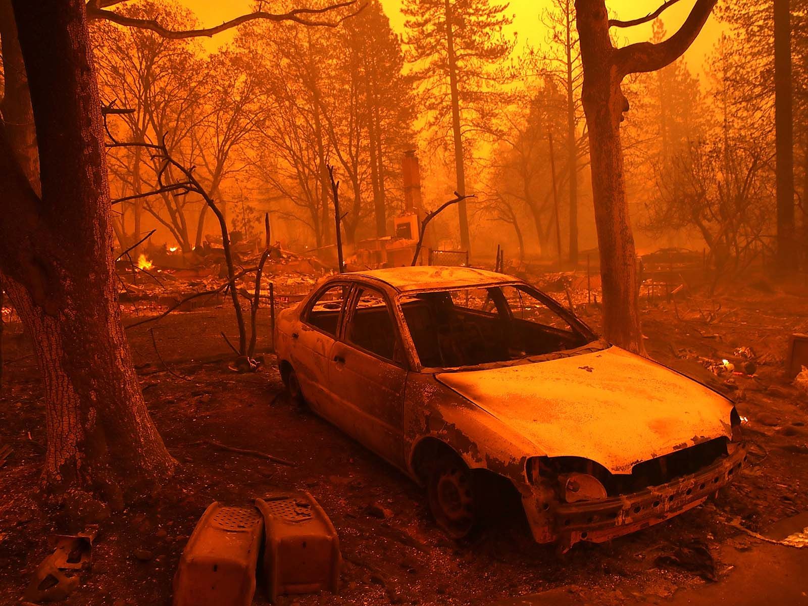 Incendios masivos en Estados unidos.