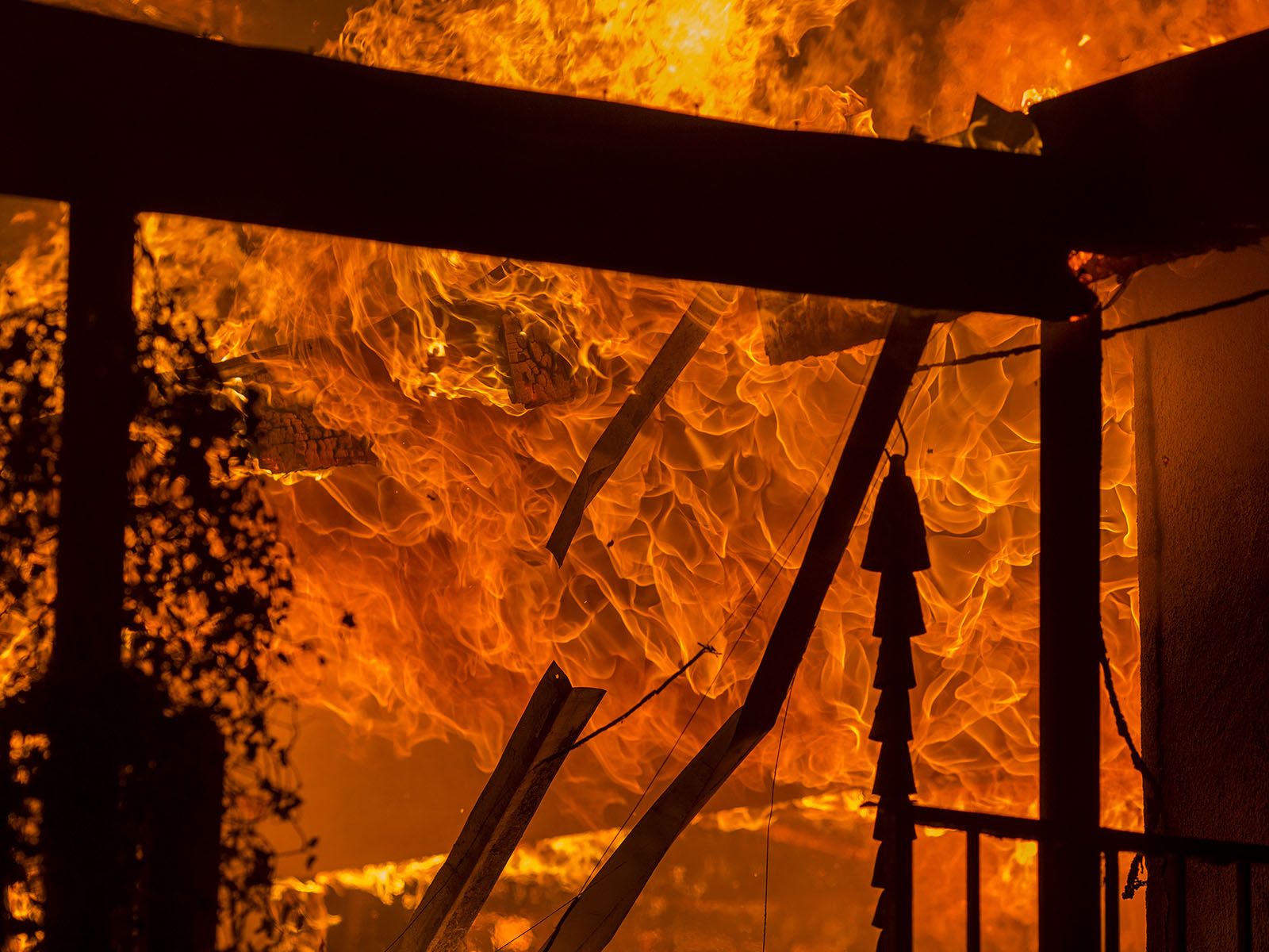 Incendios masivos en Estados unidos.